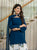Designer Heavy Roman Cotton Farshi Salwar Suit with Embroidered Cambric Cotton Salwar & Mal Chanderi Dupatta