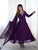 Luxury Fox Georgette Anarkali with Beads & Zari Embroidery
