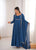 Premium Designer Fox Georgette Long Gown with Rich Flare & Lace Dupatta
