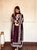 Premium Satin Rayon Embroidered Long Kaftan Set