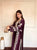 Premium Satin Rayon Embroidered Long Kaftan Set