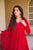 Heavy Roman Silk Embroidered Anarkali Kurta Set with Palazzo & Chanderi Silk Dupatta