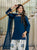 Designer Heavy Roman Cotton Farshi Salwar Suit with Embroidered Cambric Cotton Salwar & Mal Chanderi Dupatta
