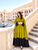 Designer Pure Roman Silk Kaftan with Bell Sleeves, Palazzo & Lace Border Dupatta – Party & Festive Wear