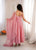 Crunchy Silk Anarkali Suit Set with Swarovski Work & Lace Border Dupatta