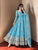 White Peacock Embroidered Trendy Anarkali Suit Set with Dupatta