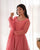 Lucknowi Fox Georgette Anarkali Suit Set with Heavy Sequence Work & Ruffle Dupatta – Ready to Wear