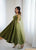 Premium Chanderi RomanSilk Anarkali with Soft Net Dupatta & Fancy Lace Work