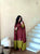 Designer Pure Roman Silk Kaftan with Bell Sleeves, Palazzo & Lace Border Dupatta – Party & Festive Wear