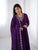Luxury Fox Georgette Anarkali with Beads & Zari Embroidery