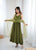Premium Chanderi RomanSilk Anarkali with Soft Net Dupatta & Fancy Lace Work