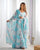 Designer Floral Print Fox Georgette Anarkali Gown