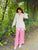 Designer Party Wear Look Pure Roman Silk Top & Plazzo Set