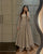 Heavy Fendi Crush Anarkali Gown with Sequin Embroidery, Palazzo & Dupatta