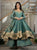 Premium Heavy Rangoli Crush Designer Anarkali Suit Set with Embroidery