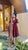 Heavy Embroidered Anarkali Suit with Organza Dupatta