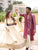 Royal Chinon Silk Kurta Set with Stylish Koti & Dupatta
