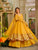 Elegant Crunchy Silk Anarkali Suit Set with Palazzo & Embroidered Dupatta for Women