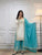 Premium Chinon Silk Designer Suit with 3mm Sequin & Mirror Work, Plazzo & Dupatta – Festive & Wedding Wear