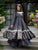 Designer Heavy Vichitra Silk Anarkali Suit