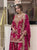 Heavy Faux Georgette Designer Plazzo Suit with 3mm Sequin Embroidery & Latkan Border – Festive & Wedding Wear