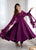 Lucknowi Fox Georgette Anarkali Suit Set with Heavy Sequence Work & Ruffle Dupatta – Ready to Wear
