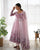 Pure Soft Organza Silk Fully Flared Kali Cut Anarkali Suit Set with Dupatta & Pant