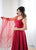 Premium Chanderi RomanSilk Anarkali with Soft Net Dupatta & Fancy Lace Work