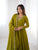 Luxury Fox Georgette Anarkali with Beads & Zari Embroidery