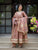 Designer Heavy Vichitra Anarkali Suit with Embroidery & Fancy Lace