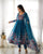 Pure Soft Organza Silk Fully Flared Kali Cut Anarkali Suit Set with Dupatta & Pant