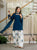 Designer Heavy Roman Cotton Farshi Salwar Suit with Embroidered Cambric Cotton Salwar & Mal Chanderi Dupatta