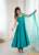 Premium Chanderi RomanSilk Anarkali with Soft Net Dupatta & Fancy Lace Work