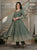 Women's Heavy Crunchy Silk Anarkali Suit Set with Embroidered Dupatta