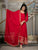 Heavy Rangoli Crush Embroidered Anarkali Suit Set with Pant & Dupatta