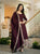 Designer Heavy Roman Silk Embroidered Anarkali Suit Set with Pant & Dupatta