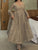 Heavy Fendi Crush Anarkali Gown with Sequin Embroidery, Palazzo & Dupatta