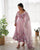 Pure Soft Organza Silk Fully Flared Kali Cut Anarkali Suit Set with Dupatta & Pant