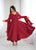 Lucknowi Fox Georgette Anarkali Suit Set with Heavy Sequence Work & Ruffle Dupatta – Ready to Wear