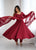 Lucknowi Fox Georgette Anarkali Suit Set with Heavy Sequence Work & Ruffle Dupatta – Ready to Wear