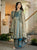 Premium Heavy Fandy Silk Designer Anarkali Suit Set with 5mm Sequence & Embroidery Work