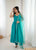 Premium Chanderi RomanSilk Anarkali with Soft Net Dupatta & Fancy Lace Work