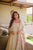 Pure Cosmos Silk Anarkali Sharara Set with Embroidered Dupatta