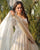 Premium Faux Georgette Embroidered Anarkali Gown with Churidar & Dupatta