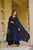 Heavy Embroidered Roman Silk Anarkali Suit with Palazzo and Dupatta