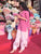 Designer Party Wear Roman Silk Suit For Women