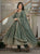 Women's Heavy Crunchy Silk Anarkali Suit Set with Embroidered Dupatta