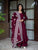 Designer Heavy Vichitra Silk Anarkali Suit with Sequins & Embroidery Work