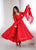 Lucknowi Fox Georgette Anarkali Suit Set with Heavy Sequence Work & Ruffle Dupatta – Ready to Wear