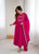 Roman Chanderi Silk Anarkali with Fancy Dupatta